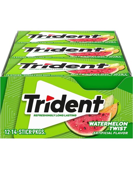 TRIDENT WATERMELON 12/1