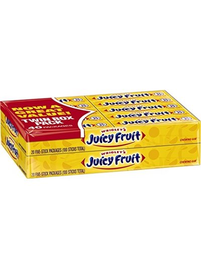 JUICY FRUIT TWIN 40PK
