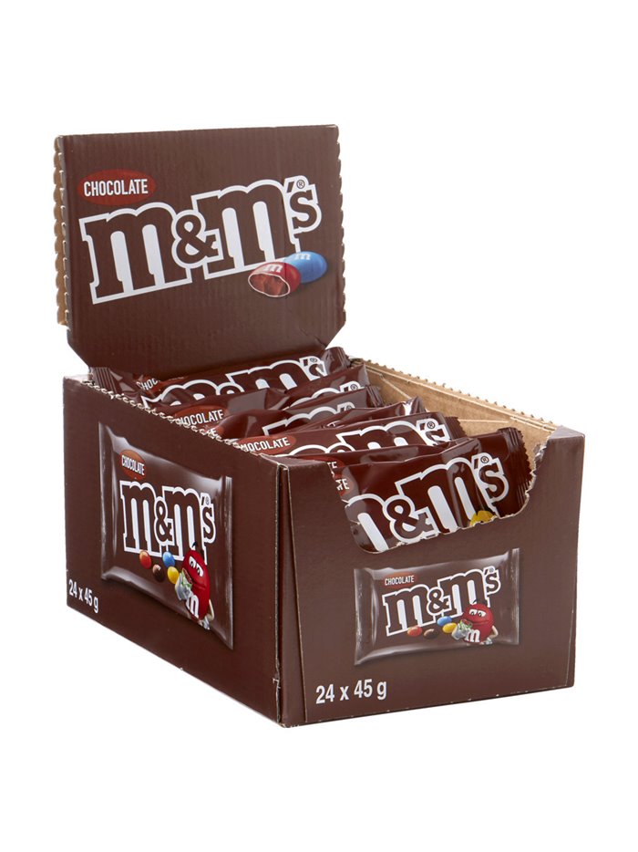 M&MS MILK CHOCOLATE 24/1