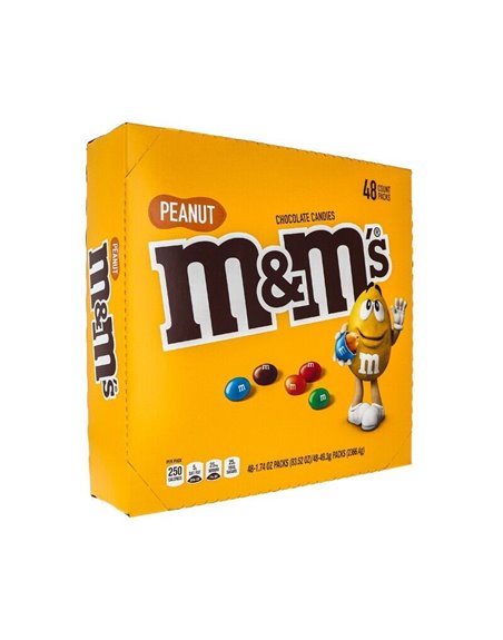 M&M CHOCOLATE PEANUT 1/48CT