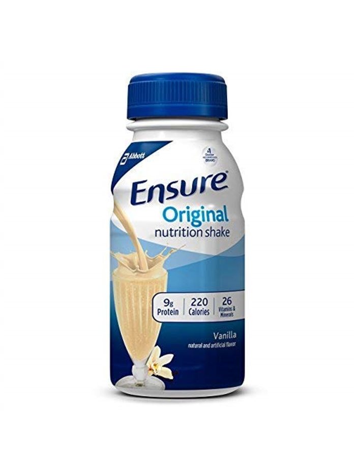 ENSURE PLASTIC VANILLA 24/1 8OZ