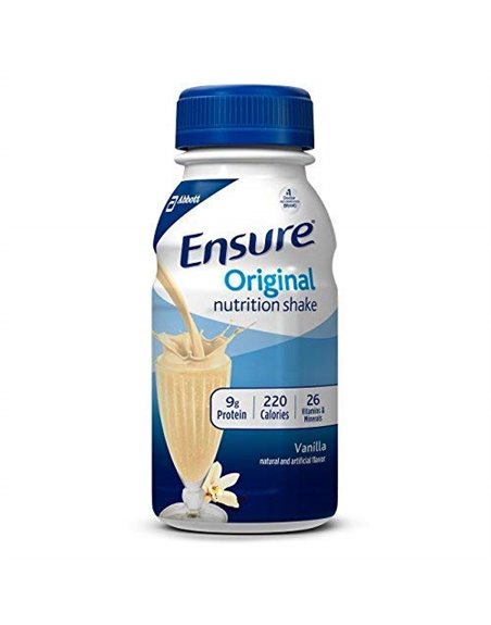 ENSURE PLASTIC VANILLA 24/1 8OZ