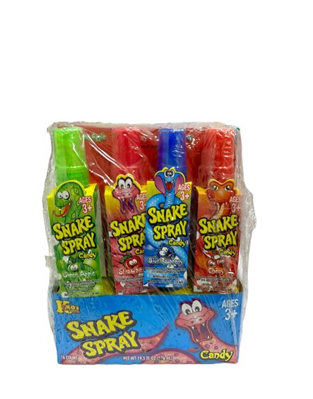 KOKO SNAKE SPRAY CANDY 16/1 1.22OZ