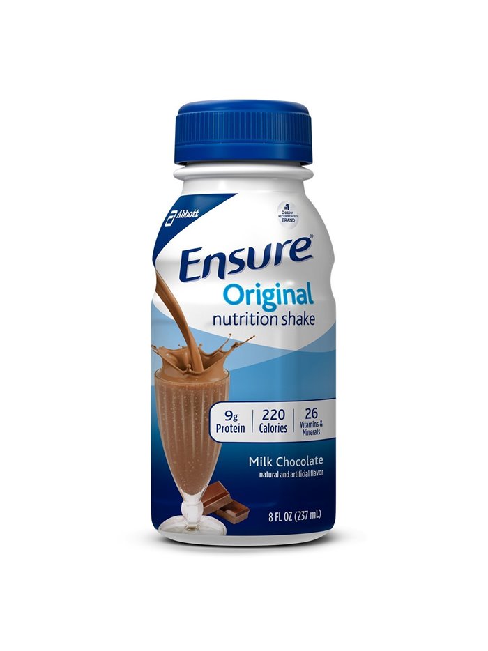 ENSURE PLASTIC CHOCOLATE 24/1 8OZ