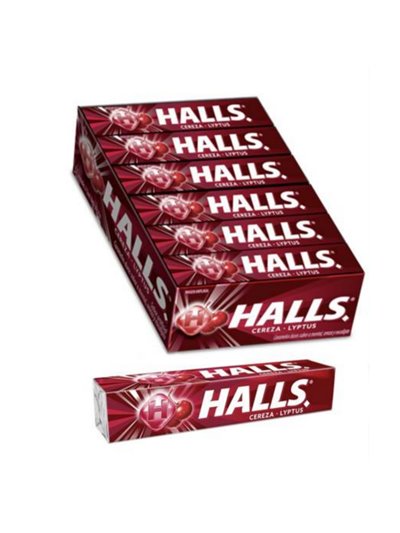 HALLS CEREZA 12/1