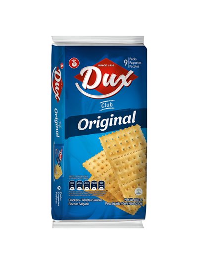 DUX CLUB ORIGINAL CRACKER 24/1 8.82OZ
