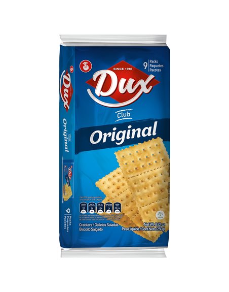 DUX CLUB ORIGINAL CRACKER 24/1 8.82OZ