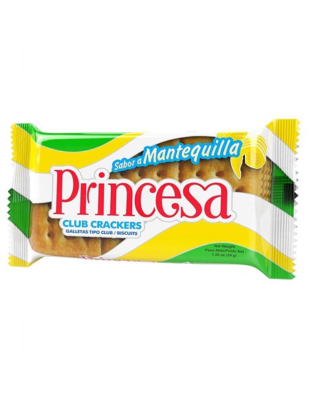 GALLETAS PRINCESA SALT. MANTEQUILLA 18/12/4