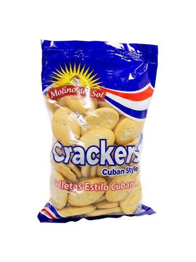 GALLETA CUBANA  MOLINO DEL SOL 16/1 9.88OZ