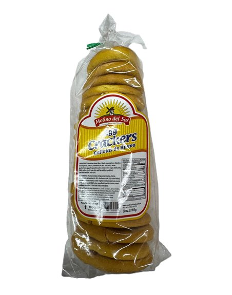 GALLETA MOLINO DE HUEVO 18/1 9OZ