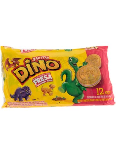 GALLETA DINO FRESA 18/1