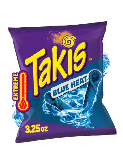 MINI TAKIS BLUE HEAT 20/1 3.25OZ