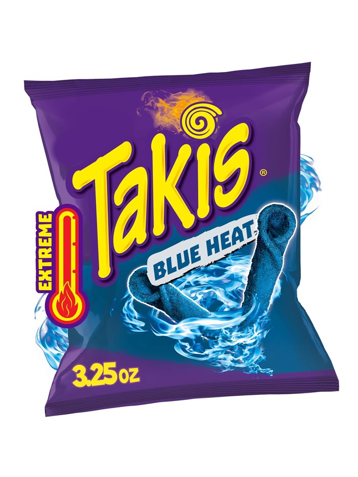 MINI TAKIS BLUE HEAT 20/1 3.25OZ