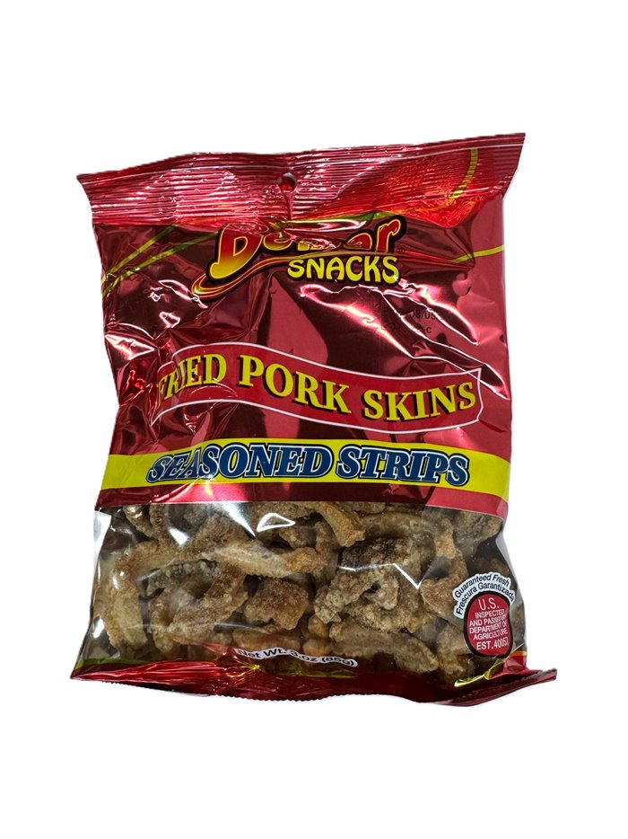 BEMAR SEASONED PORK SKINS 24/1 3.OZ