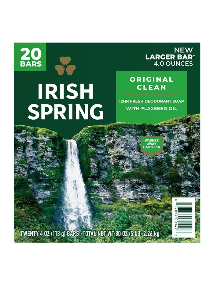 IRISH SPRING ORIGINAL 4/1 20K