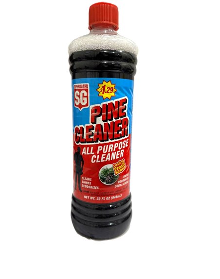 SAFEGUARD PINE CLEANER 12/1 32OZ