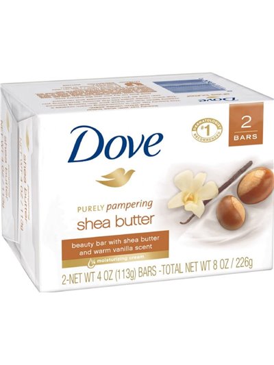 DOVE SHEA BUTTER SOAP 48/1 135GR