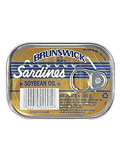 BRUNSWICK SARDINES 100/1 3.75GR