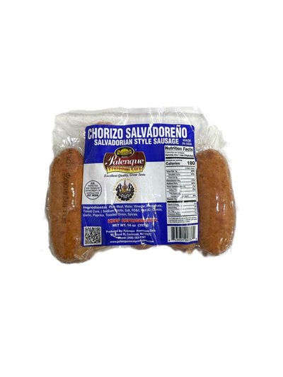PALENQUE CHORIZO SALVADOREÑO 16/1 14OZ