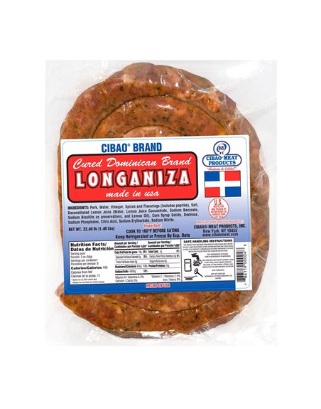 1611 CIBAO LONGANIZA VP 12PC 22.40OZ