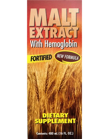 MALTA CON HEMOGLOBINA 1/1 16OZ