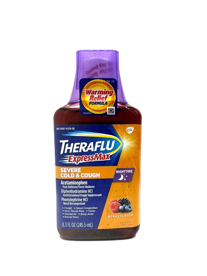 THERAFLU LIQUID NIGHTIME 1/3 8.3OZ