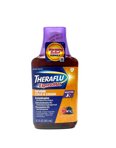 THERAFLU LIQUID NIGHTIME 1/3 8.3OZ