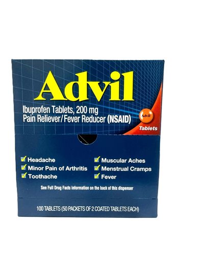 ADVIL BOX 50/2'S