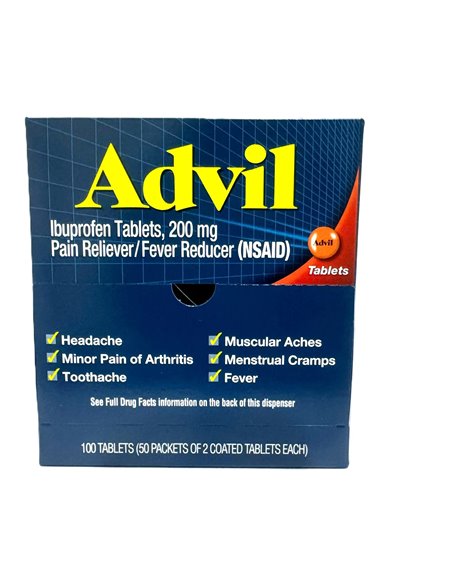 ADVIL BOX 50/2'S