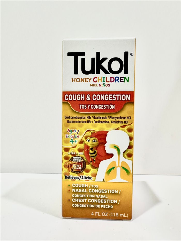 TUKOL CHILDREN'S HONEY COUGH & CONGESTION 1/1 4OZ