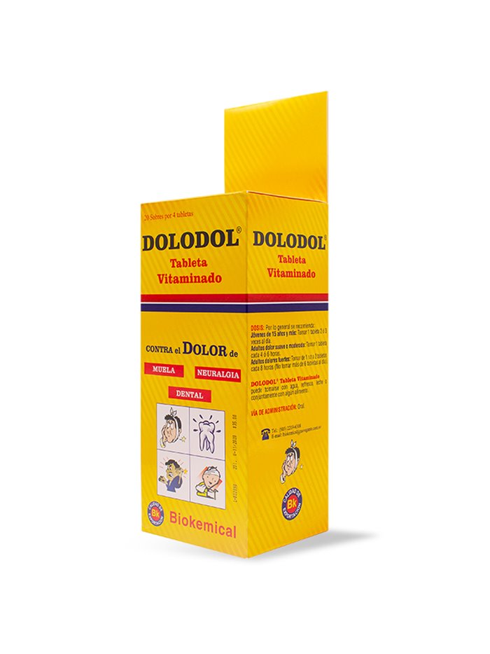 DOLODOL TABLETA VITAMINADO 20/1