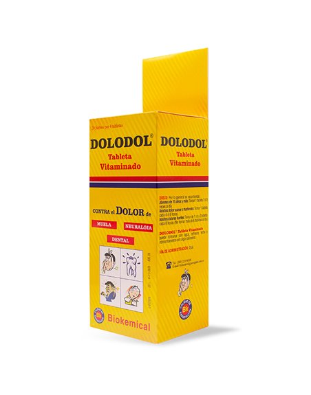 DOLODOL TABLETA VITAMINADO 20/1
