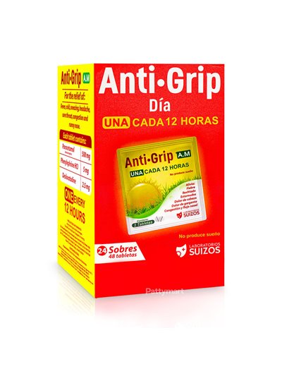 ANTI GRIP A.M 24/2 TABLETA