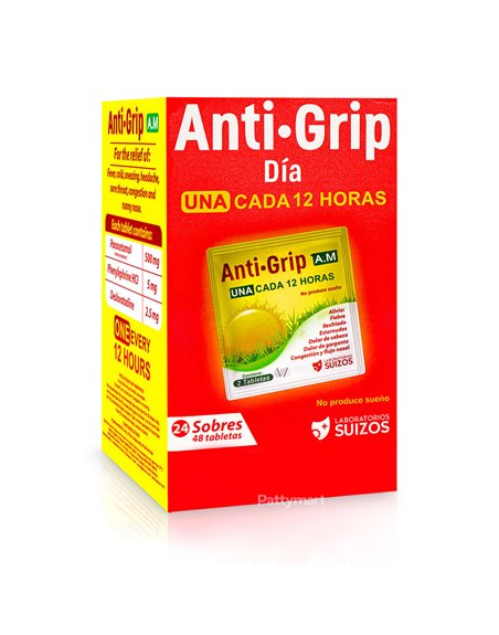 ANTI GRIP A.M 24/2 TABLETA