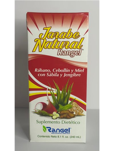 SIRUP JARABE NATURAL RANGEL 24/8 OZ