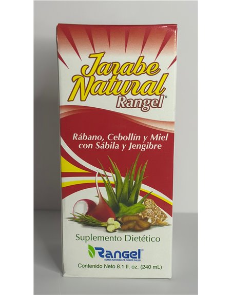 SIRUP JARABE NATURAL RANGEL 24/8 OZ