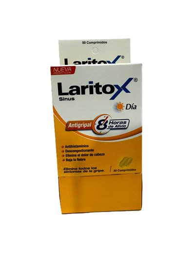 LARITOX ANTIGRIPAL TABLETA 1/50