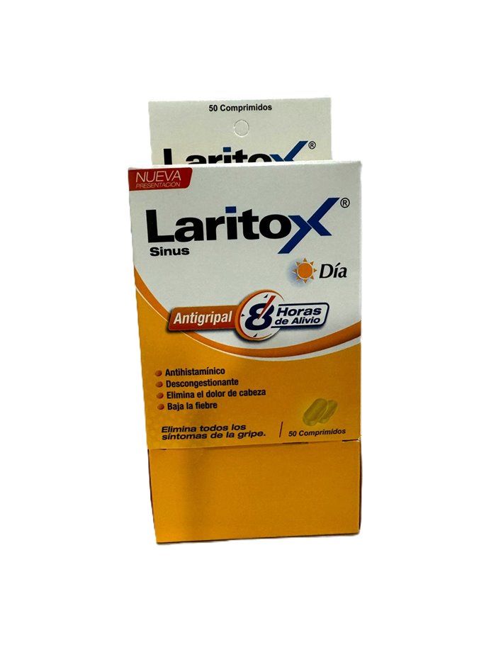 LARITOX ANTIGRIPAL TABLETA 1/50
