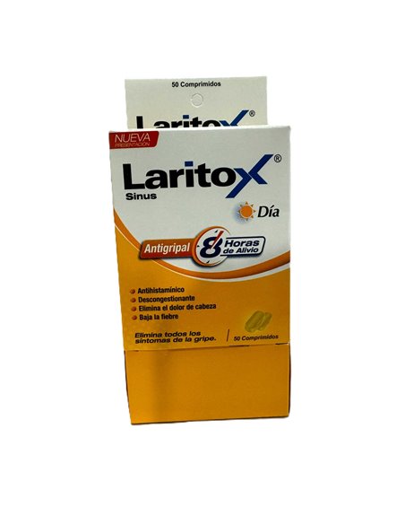 LARITOX ANTIGRIPAL TABLETA 1/50