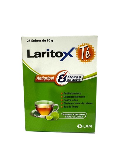 LARITOX ANTIGRIPAL TE 1/25