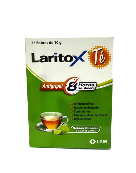 LARITOX ANTIGRIPAL TE 1/25