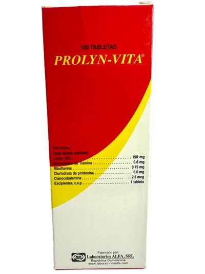 PROLYN EN TABLETA 1/100
