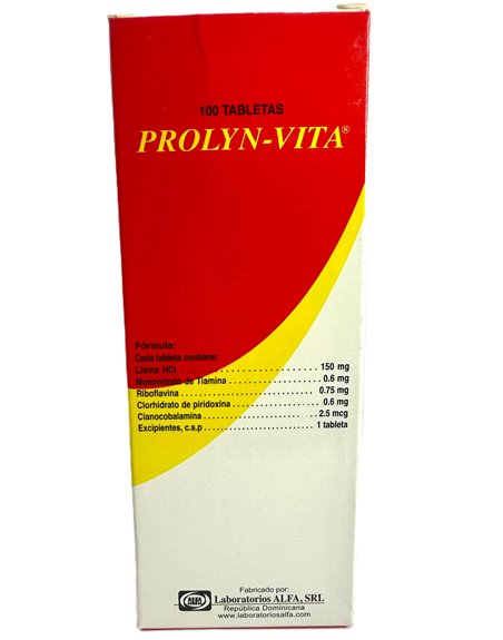 PROLYN EN TABLETA 1/100