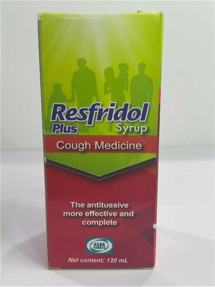 JARABE  COUGH RESFRIDOL PLUS 1/1 120ML