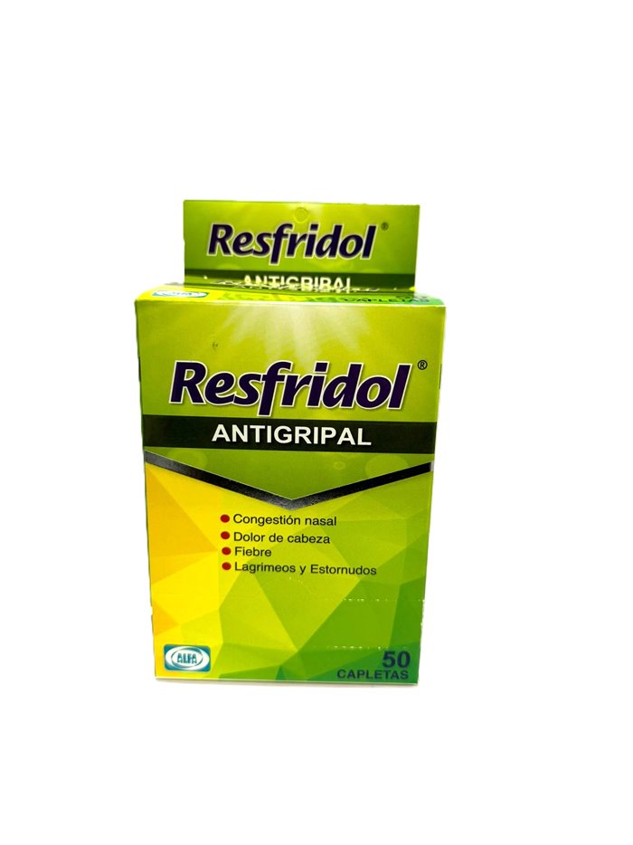 TABLETAS  RESFRIDOL  ALFA 42/1