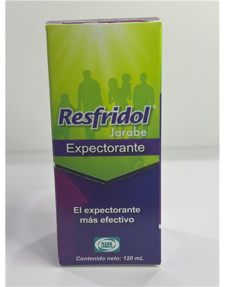 JARABE  EXPECTORANTE RESFRIDOL  ALFA 120ML