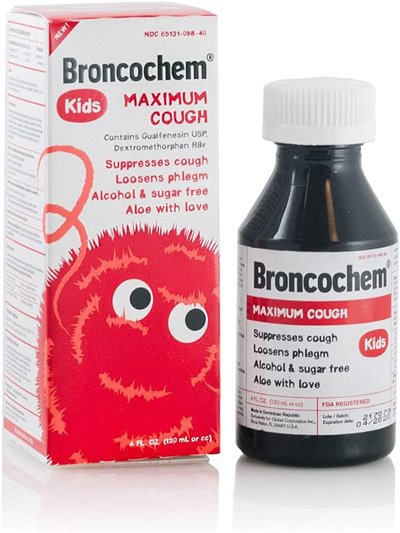 BRONCOCHEM KIDS MAXIMUM COUGH 1/1 4OZ