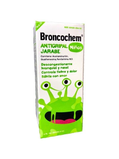 BRONCOCHEM KIDS COLD&FLU 1/1 4OZ