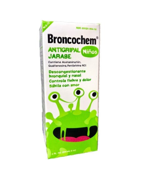 BRONCOCHEM KIDS COLD&FLU 1/1 4OZ