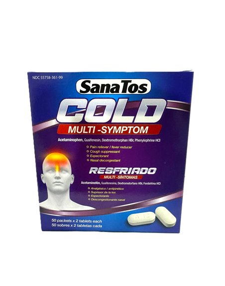 SANATOS COLD MULTI-SYMPTON 50/2